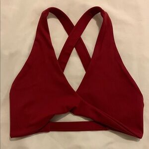 Crop Shop Boutique Freedom Sierra Crop in Cherry (New)